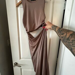 DYNAMITE Elegant Light purple Sleeveless Dress